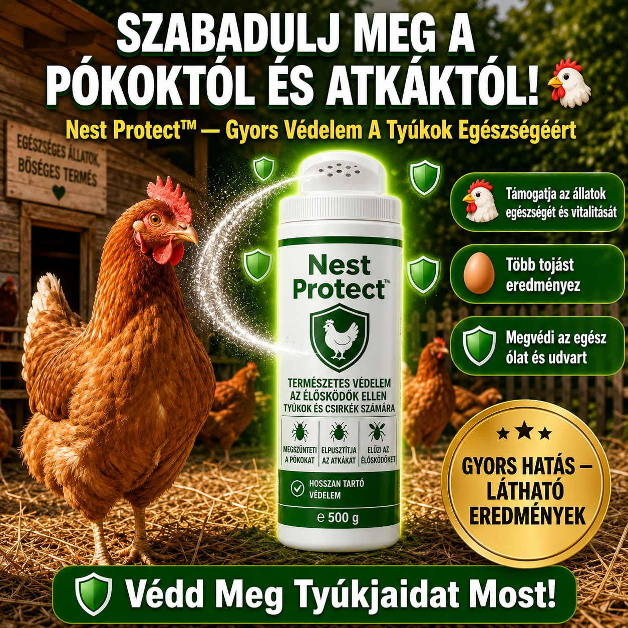 NestProtect™ Parazitaellenes Por