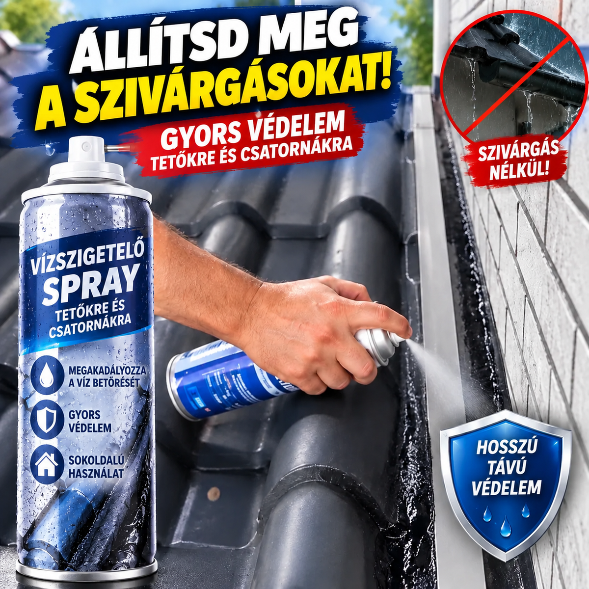Vízszigetelő Spray AcoperiFix™