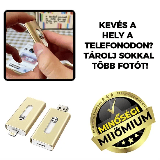 3-az-1-ben USB Pendrive Type-C - SecureStick™