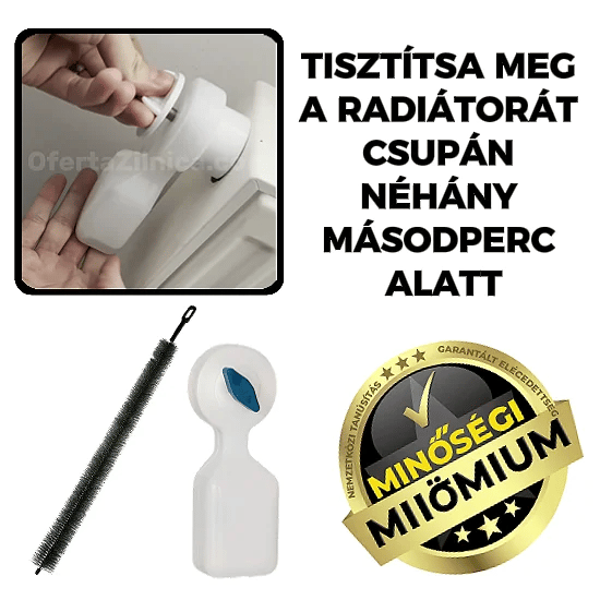 Radiátor Tisztító és Légtelenítő Készlet – CaloFix™