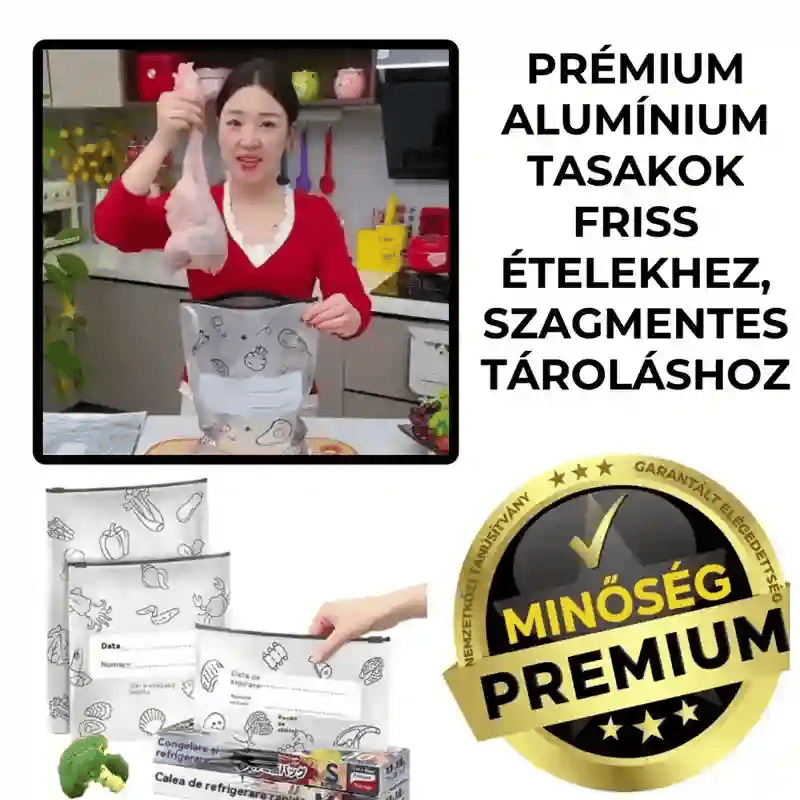 20 Darabos Alumínium Tasak Készlet - AluFriss™