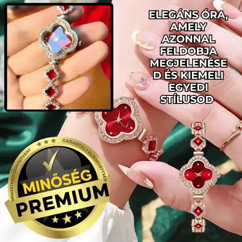 CrimsonEdge™ – Prémium Elegáns Karóra