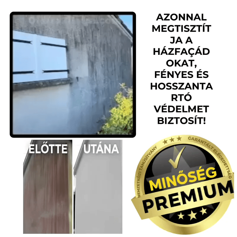 PROFESSZIONÁLIS MEGOLDÁS — FalaTisztító™