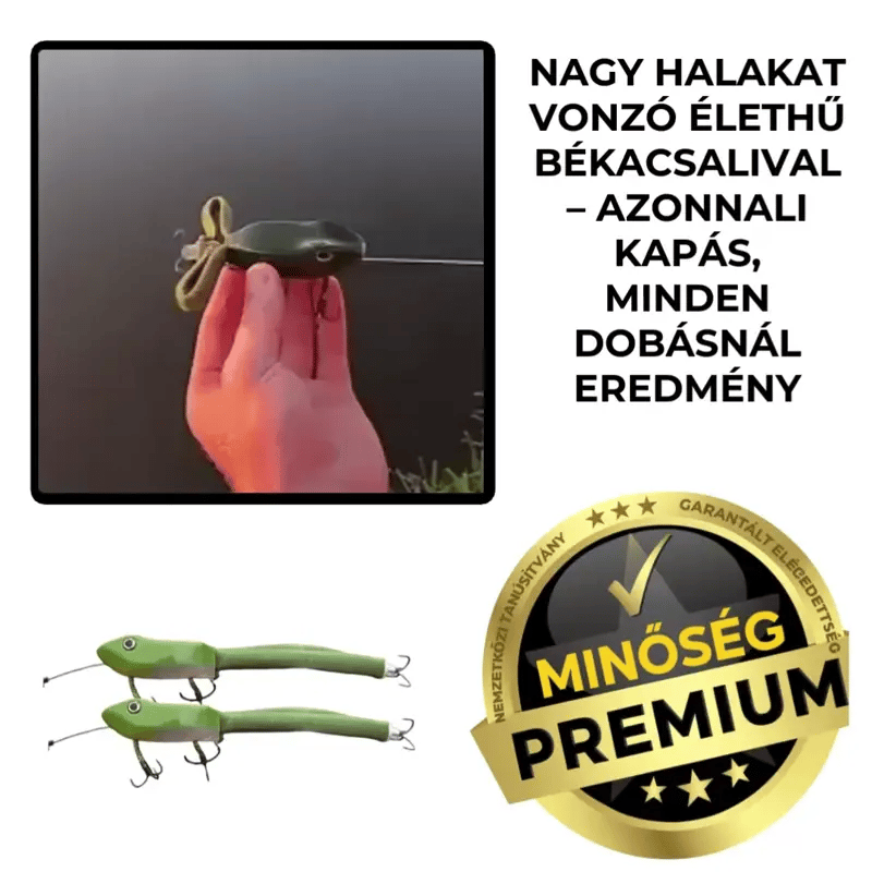 FrogStrike™ Békautánzat Horgászcsali
