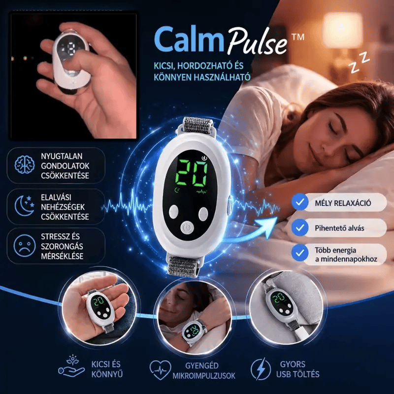 Mély Alvást Segítő Eszköz- CalmPulse™