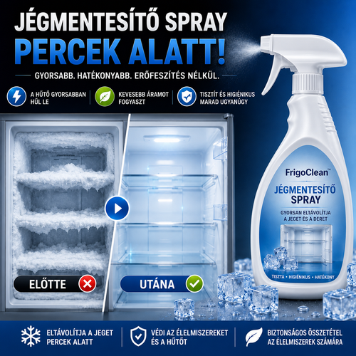 Gyors Hűtő Leolvasztó Spray – FrigoClean™