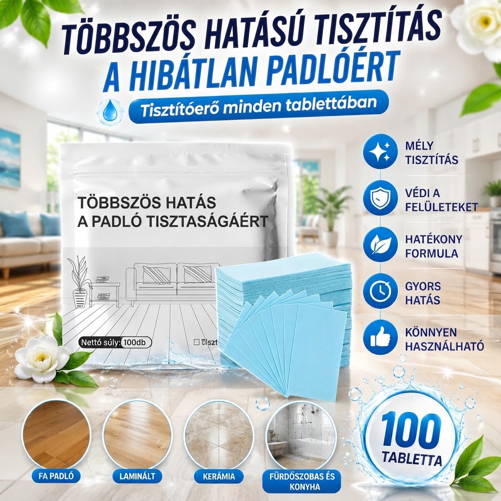 Padlótisztító Tabletta FloorFresh™