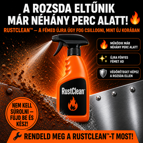 RustClean™ Rozsdaeltávolító Spray