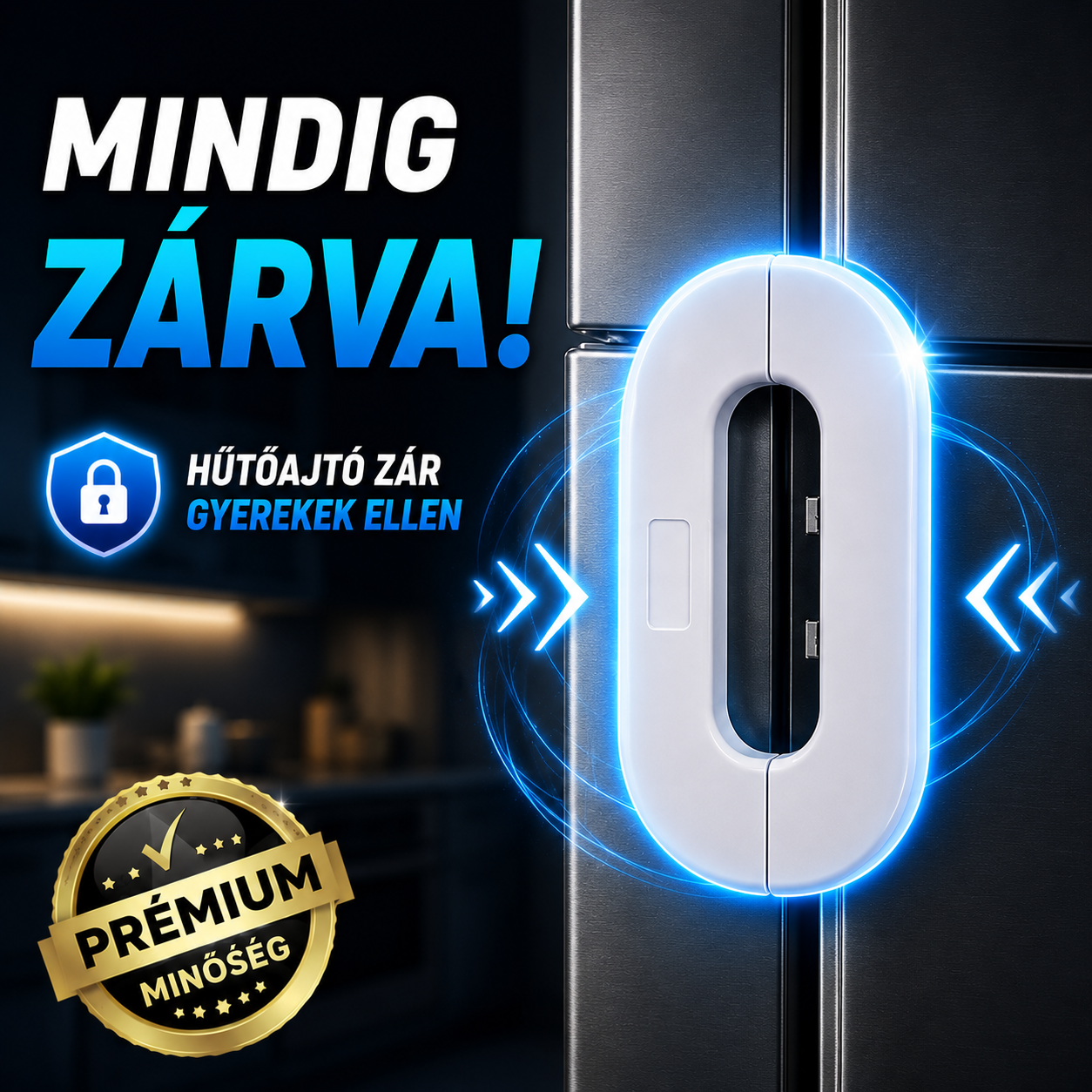 FrigoLock™ Hűtőszekrény Zár