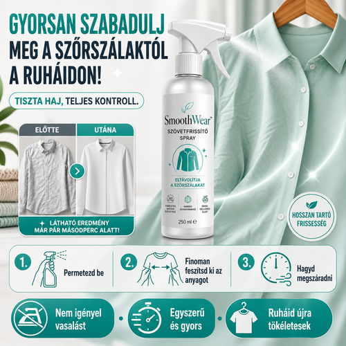 Ruhasimító Spray SmoothWear™