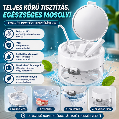 Fogsor-Tisztító Készlet DentaClean™