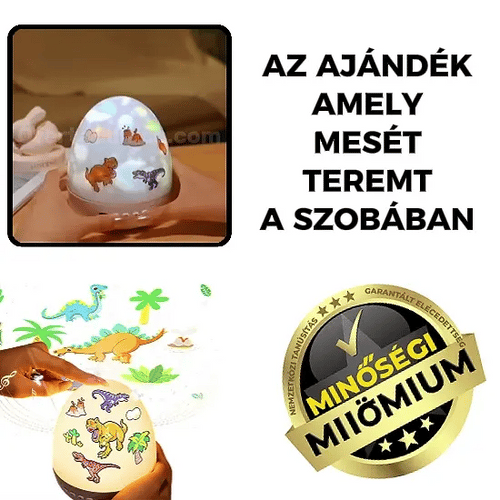 Varázslámpa projektorral – MagicEgg™