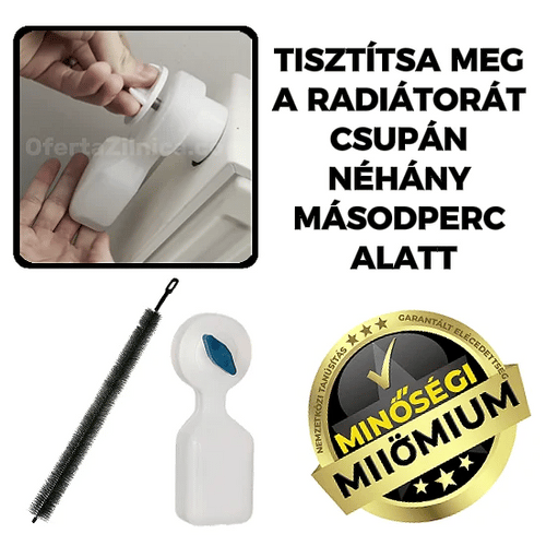 Radiátor Tisztító és Légtelenítő Készlet – CaloFix™