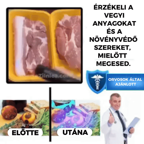 UV Lámpa Élelmiszerekhez – FoodDetect™