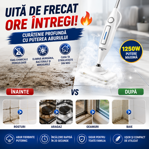 ParoClean Pro™ - Parocurățitorul Care Curăță Toată Casa