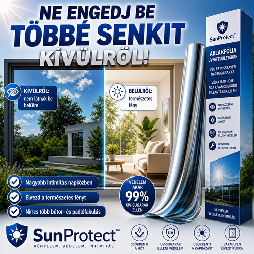 SunProtect™ Tükrös Ablakfólia