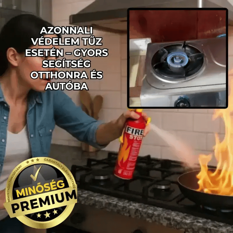 Gyors Tűzoltó Spray Az Azonnali Védelemért- FireStop™