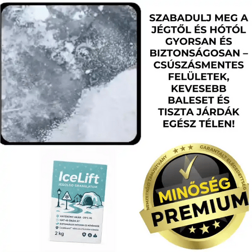 Jég- és hóolvasztó granulátum – IceLift™
