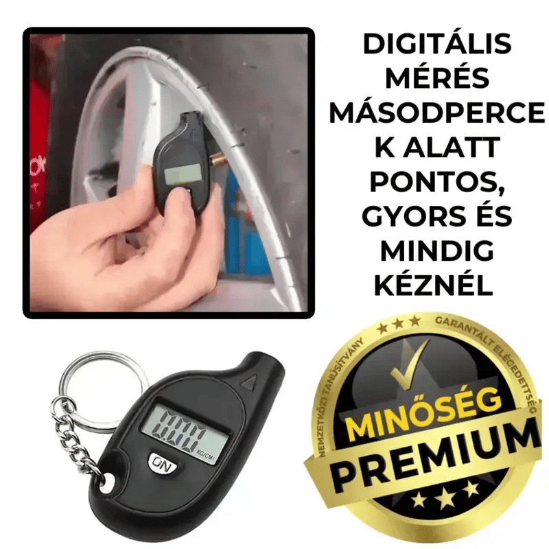 LilPressure™ Digitális Guminyomás Mérő