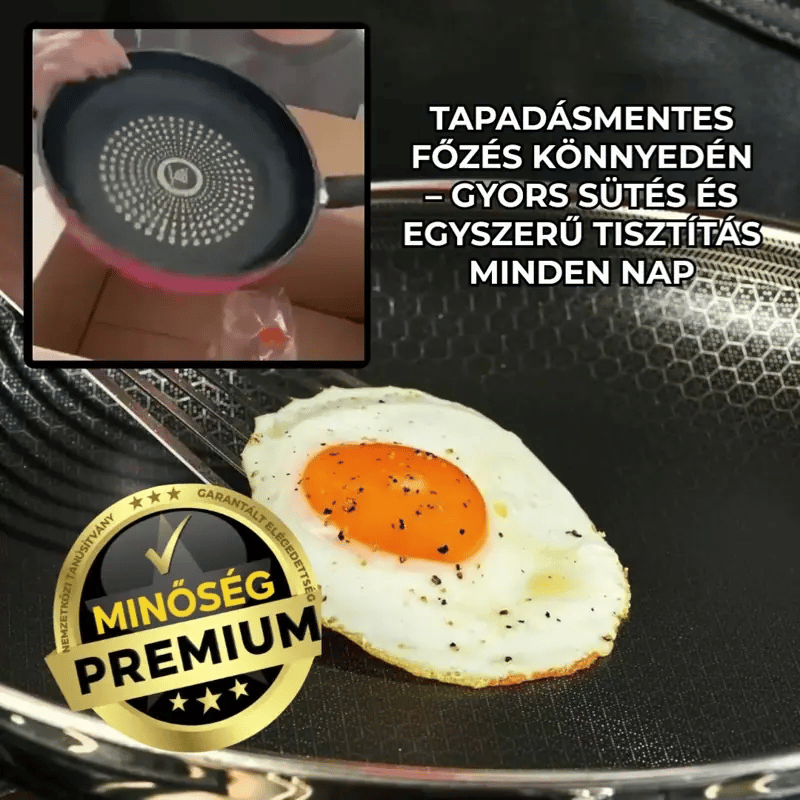 DiamondCook™ – Tapadásmentes Serpenyő A Könnyű Főzéshez