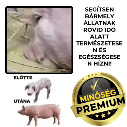 TurboGrow™ Állathízlaló Adalék