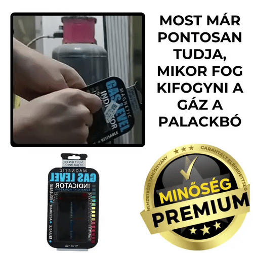 Mágneses Gázpalack Szintmérő – GasLevel™