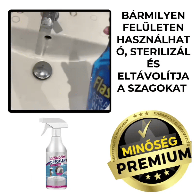 SparkClean™ Professzionális Fürdőszoba Tisztító Spray