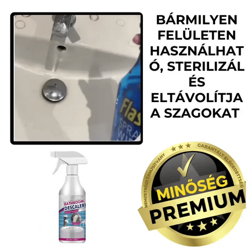 SparkClean™ Professzionális Fürdőszoba Tisztító Spray