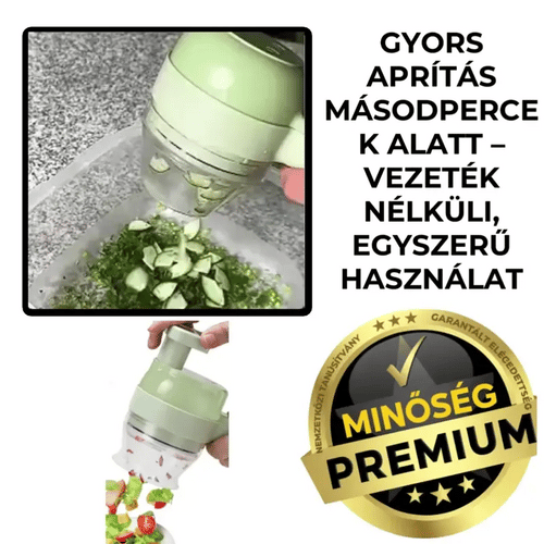 ChopMaster™ 4 az 1-ben Vezeték Nélküli Elektromos Aprító
