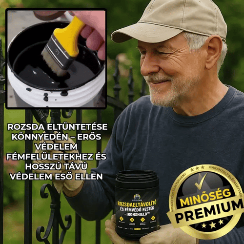 Rozsdaeltávolító És Fémvédő Festék – IronShield™