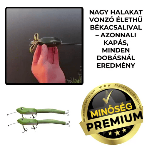 FrogStrike™ Békautánzat Horgászcsali