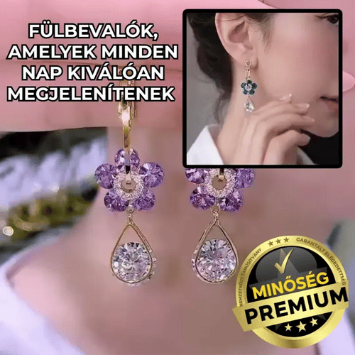 Elegáns Fülbevaló – PetalGlow™