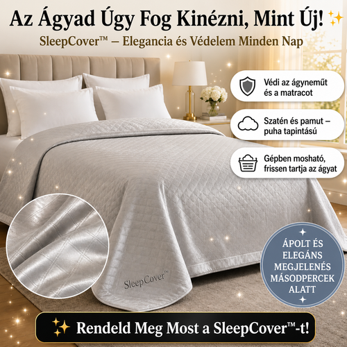 SleepCover™ Prémium Ágytakaró
