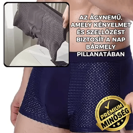 Set 4 Bőszárú Boxeralsó – BambooFit™