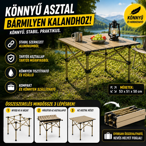 Összecsukható Kempingasztal CampMaster™