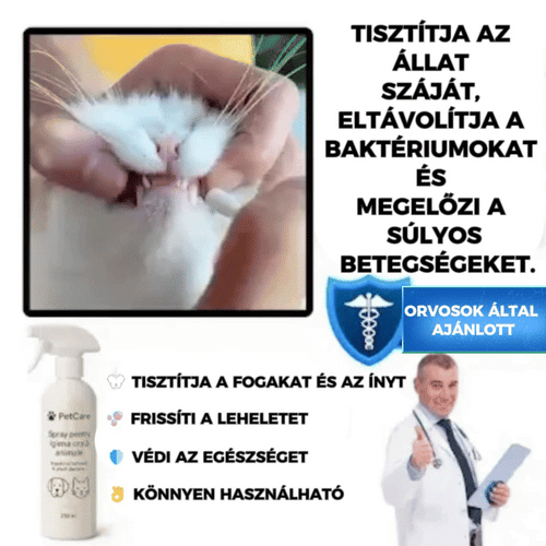 Szájhigiéniai spray – PetCare™