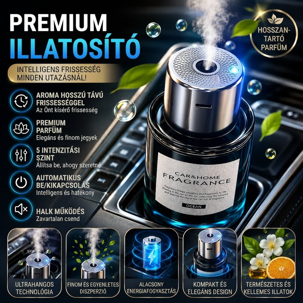 Prémium Autóillatosító AromaDrive™