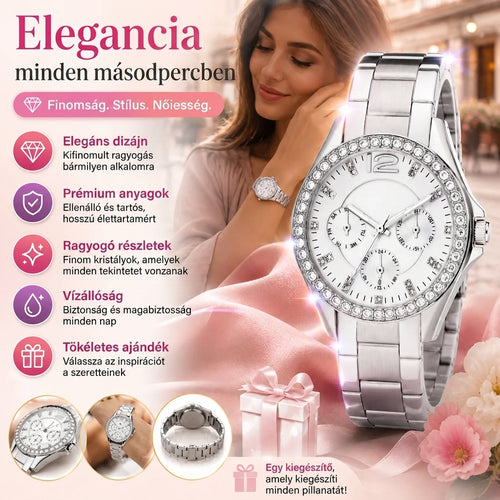 Elegáns Női Karóra CrystalTime™