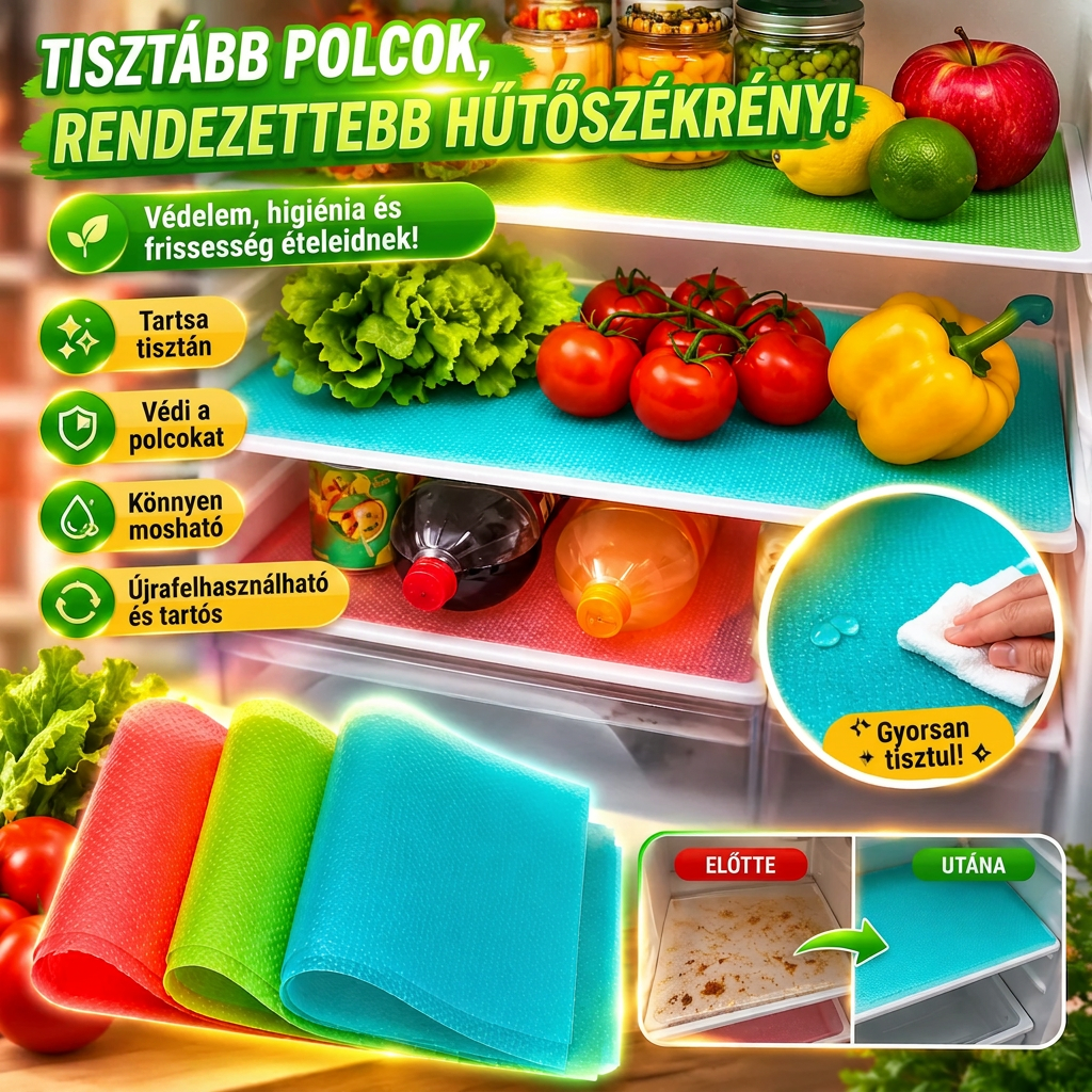 Hűtőszekrény Polcvédő FreshMat™