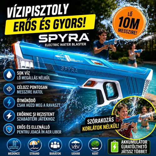 AquaBlast™ – Elektromos Vízpisztoly