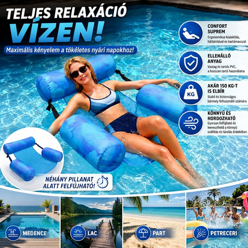 AquaRelax™ – Felfújható Vízifotel