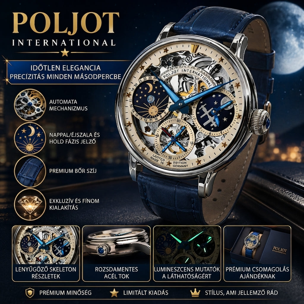 PrestigeTime™ Elegáns Karóra