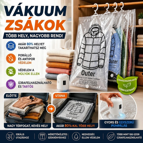 Vákuumos Tárolózsák SpaceBag™