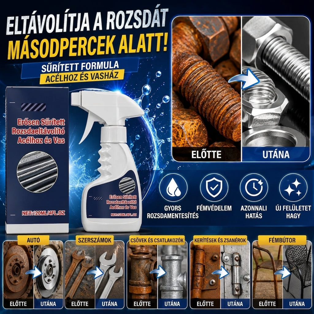 Rozsdaeltávolító Oldat MetalFix™