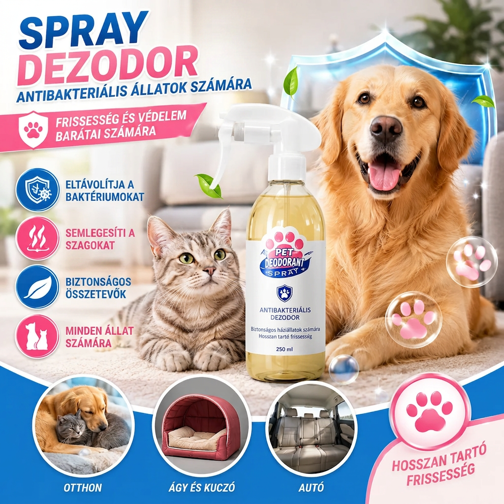 Frissítő Spray Kisállatoknak PetFresh™