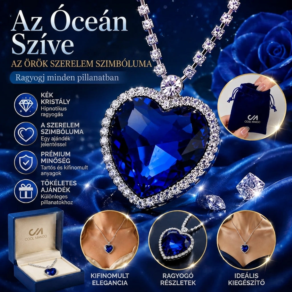 Óceán Szíve Nyaklánc LoveHeart™
