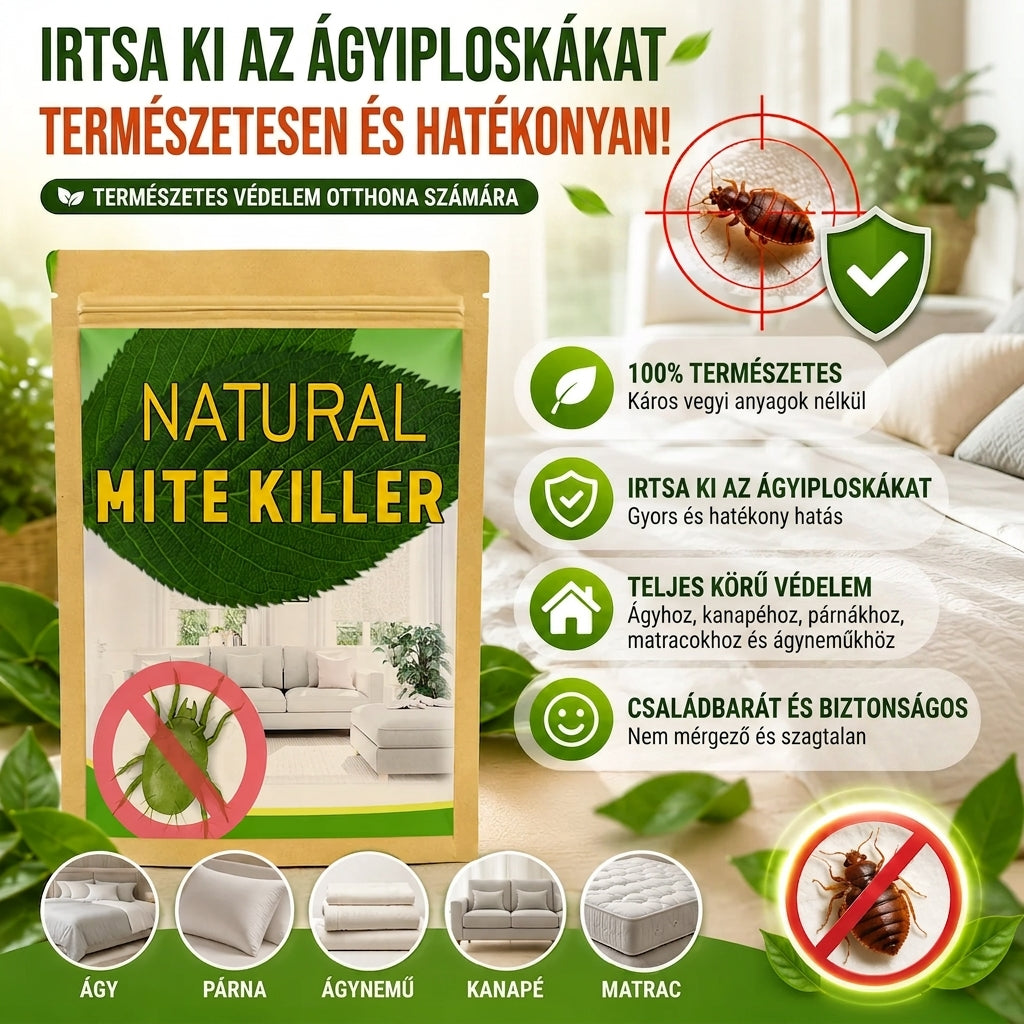 10 Darabos Poloskariasztó Tasak bugSTOP™