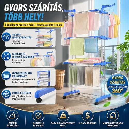 Összecsukható Ruhaszárító DryMax™