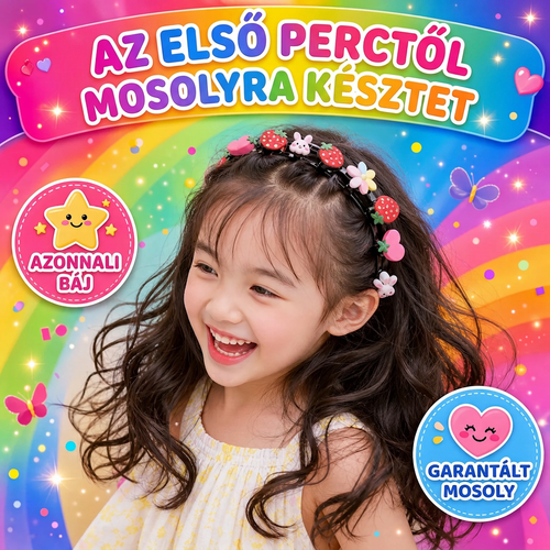 PrincessBand™ – 3 Darabos Kislány Hajpánt Szett