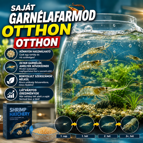 AquaCrab™ – Varázs Garnélarák Tojások